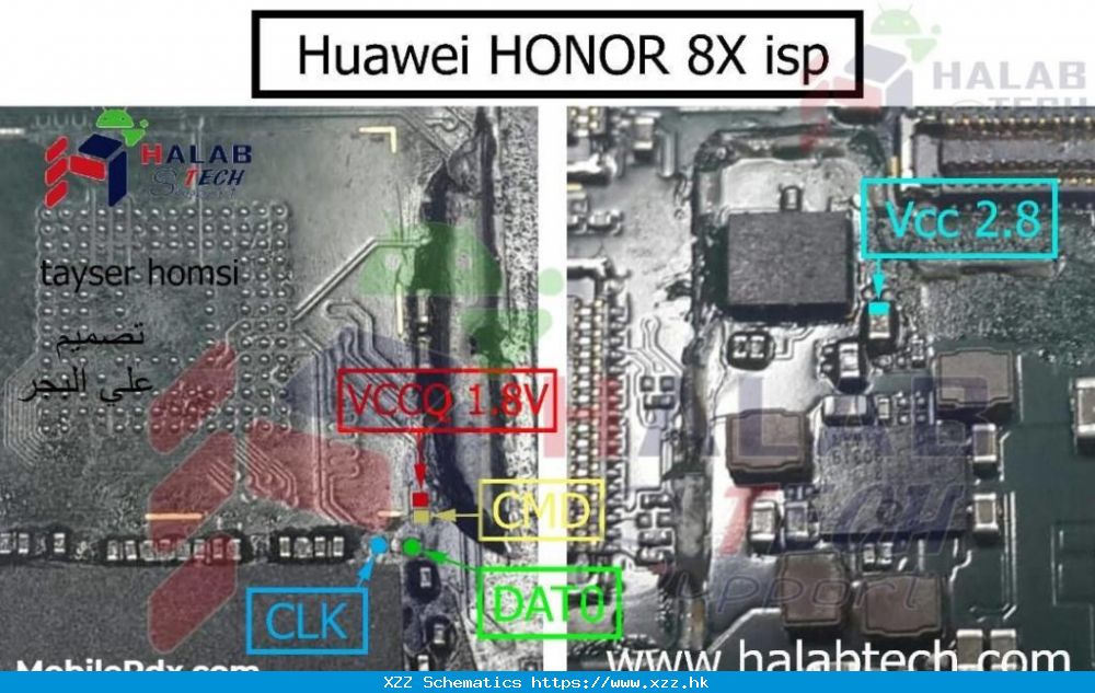 Honor 10 I схема
