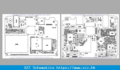Honor 6C Pro Schematic And Pcb Layout (*.pdf) - Huawei / Honor