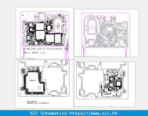 Huawei Honor V30 HL2WLZPM Schematic And BoardView.PDF