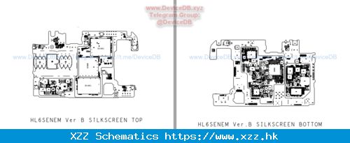 Huawei Nova 5i HL6SENEM Schematic And PCB Layout (*.PDF)