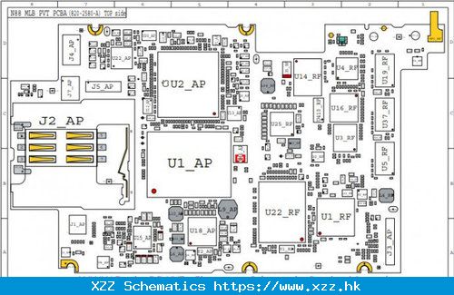 Apple IPhone 3GS A1325 A1303 Schematic