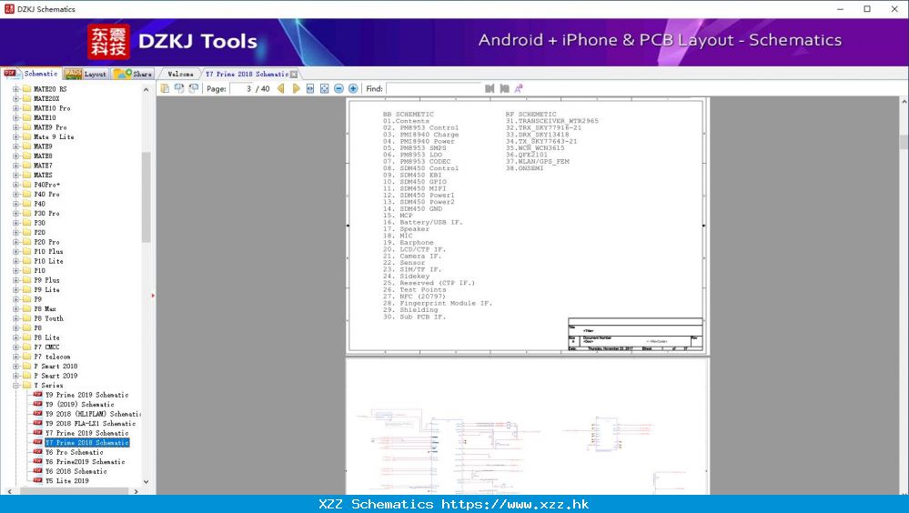 Y7 Prime 2018 Schematic - Y Series - HUAWEI Schematic