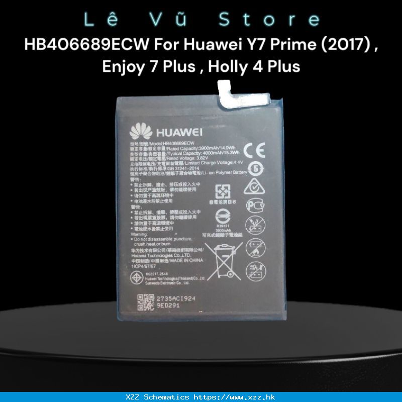 Pin Huawei Y7 Prime (2017) / Enjoy 7 Plus / …