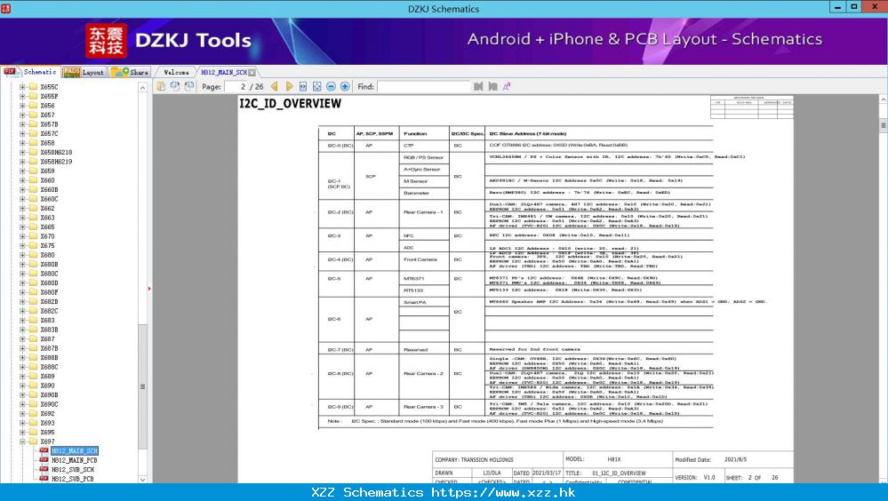 H812_MAIN_SCH - X697 - INFINIX Schematic
