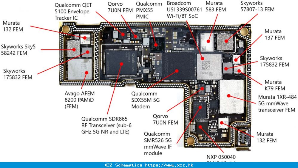 Схема IPhone 12 Pro Max