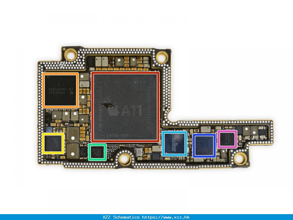 IPhone X_Schematics – Microlek_store