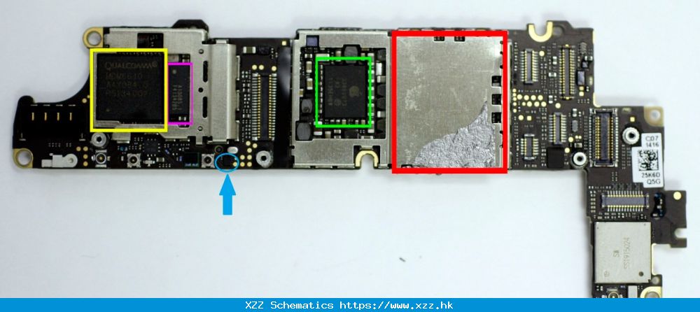 IPhone 4S Baseband Power Ic Diode U18_RF | CyberDocLLC