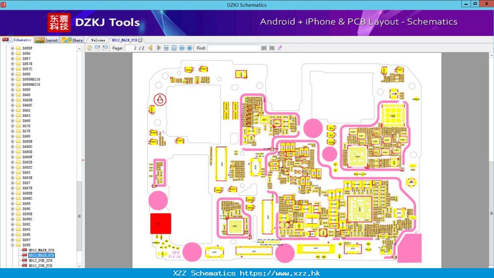 H812_MAIN_PCB - X698 - INFINIX Schematic