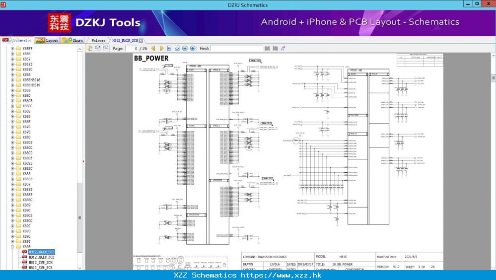 H812_MAIN_SCH - X698 - INFINIX Schematic