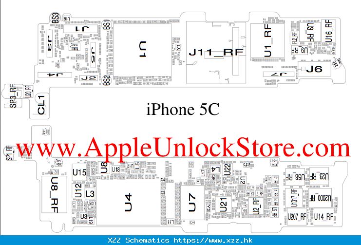 [DIAGRAM] IPhone 5c Diagram -