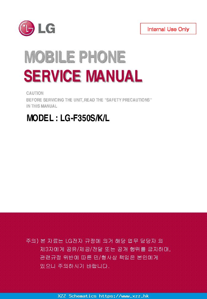 LG F350S K L SM Service Ma…