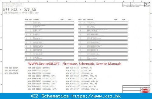 Apple IPhone 6S Plus (A1634 A1687 A1699) Schematic