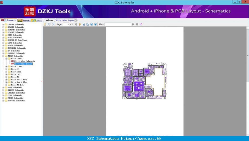 Meizu 18Pro Layout - Meizu 18Pro - MEIZU Schematic