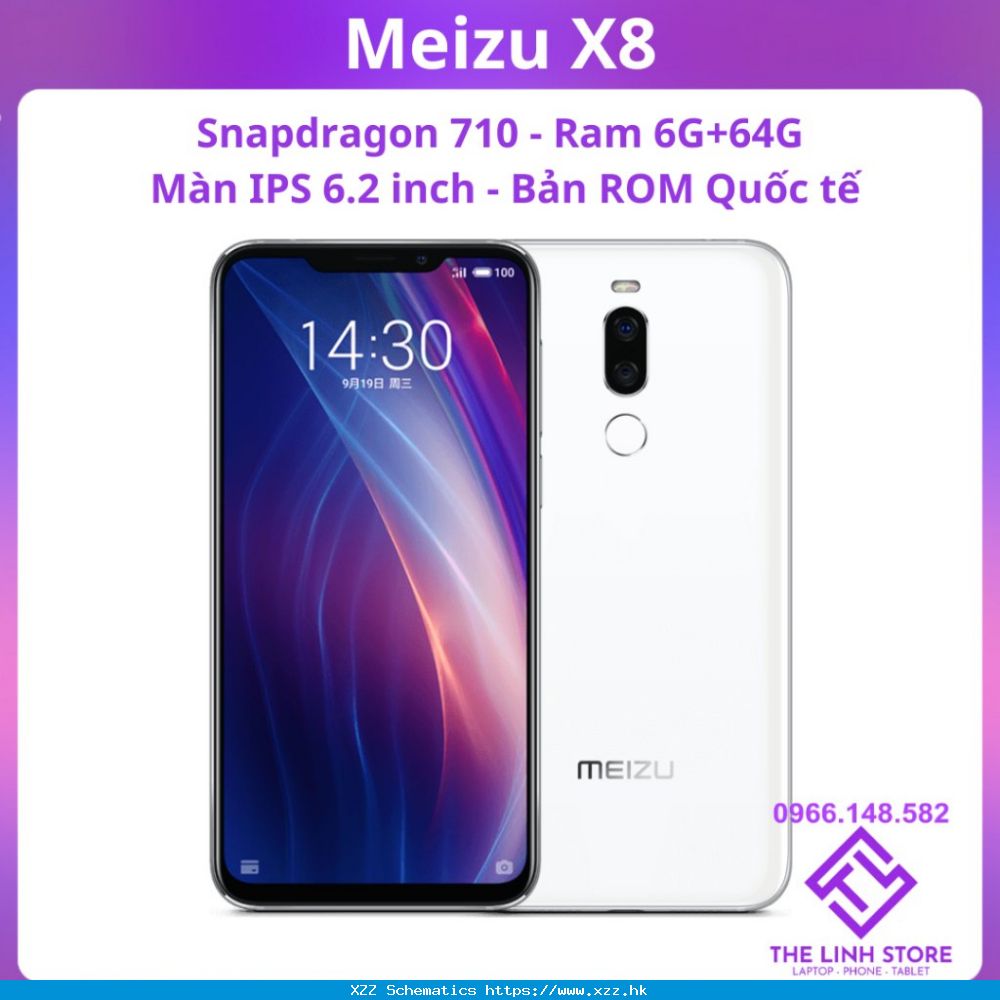 Điện Thoại Meizu X8 Chip Snap 710 Ram 6G 64G …