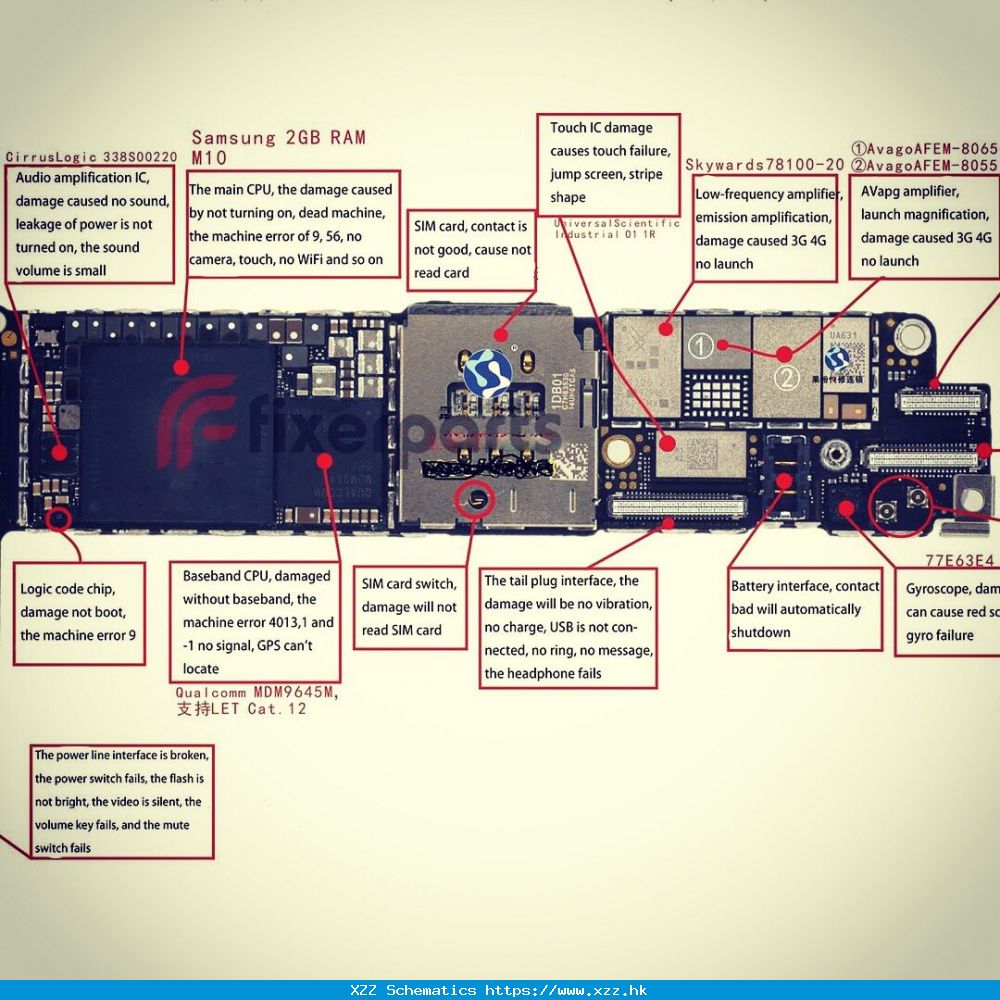 Schematic Diagram Apple 1