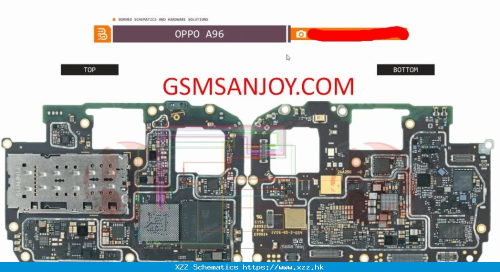 OPPO A96 All Hardware Schematic Diagram Free Solution