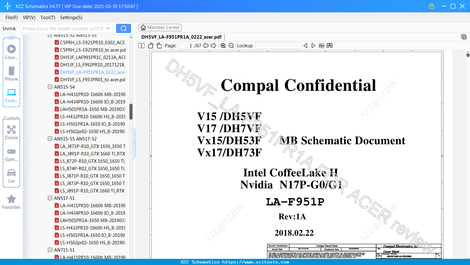 Laptop DH5VF_LA-F951PR1A_0222_acer