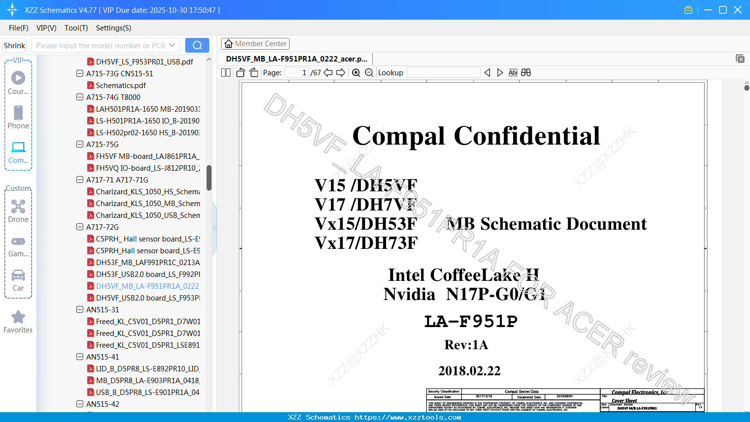 Laptop DH5VF_MB_LA-F951PR1A_0222_acer