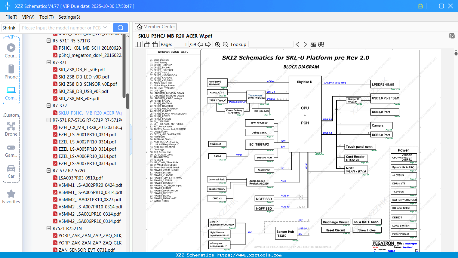 Laptop SKLU_P3HCJ_MB_R20_ACER_W