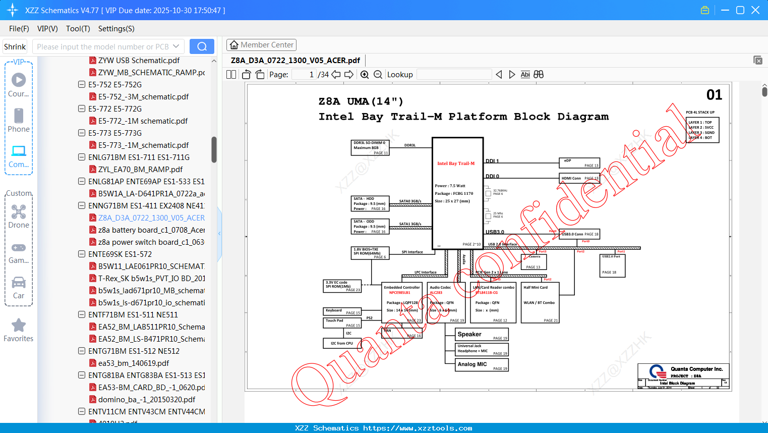 Laptop Z8A_D3A_0722_1300_V05_ACER