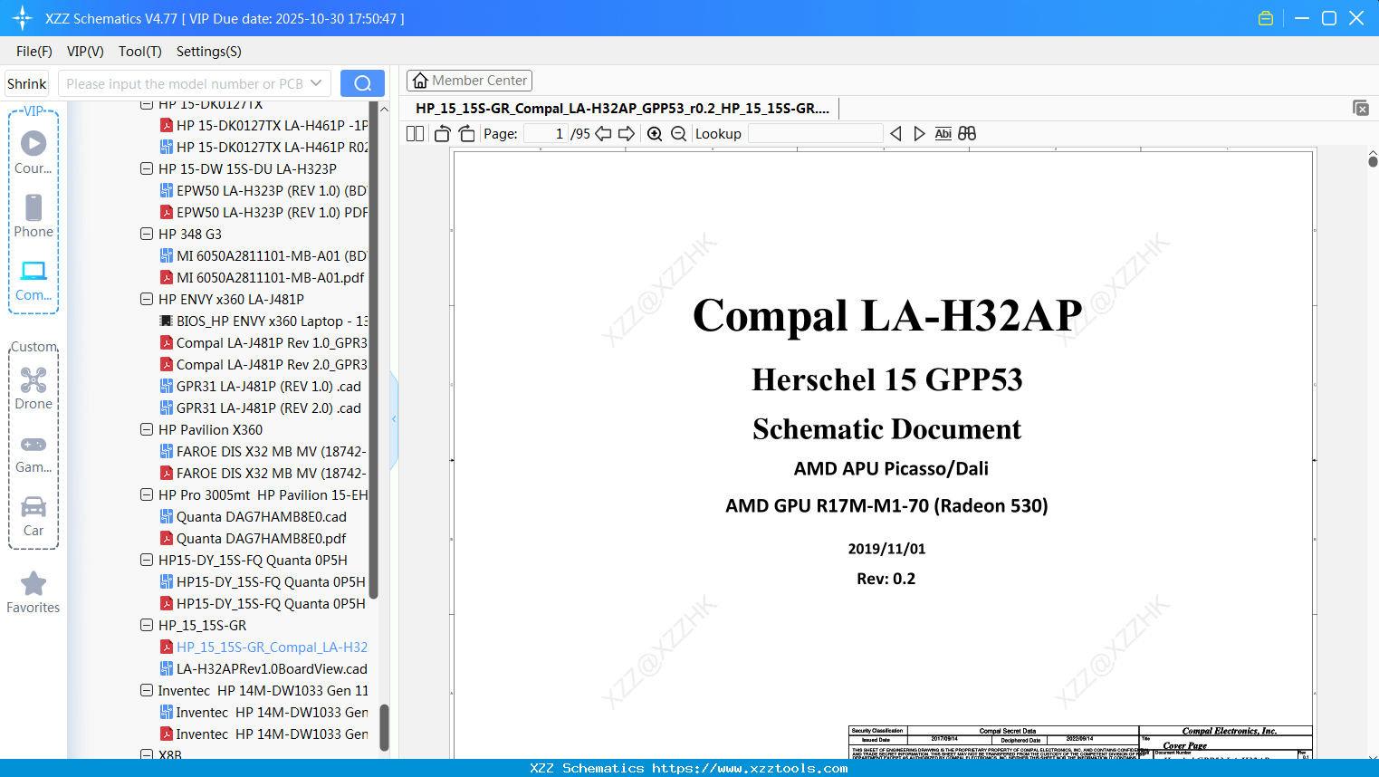 Laptop HP_15_15S-GR_Compal_LA-H32AP_GPP53_r0.2_HP_15_15S-GR
