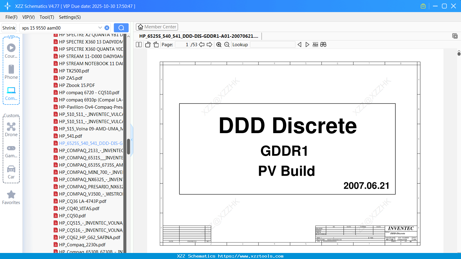 Laptop HP_6525S_540_541_DDD-DIS-GDDR1-A01-20070621