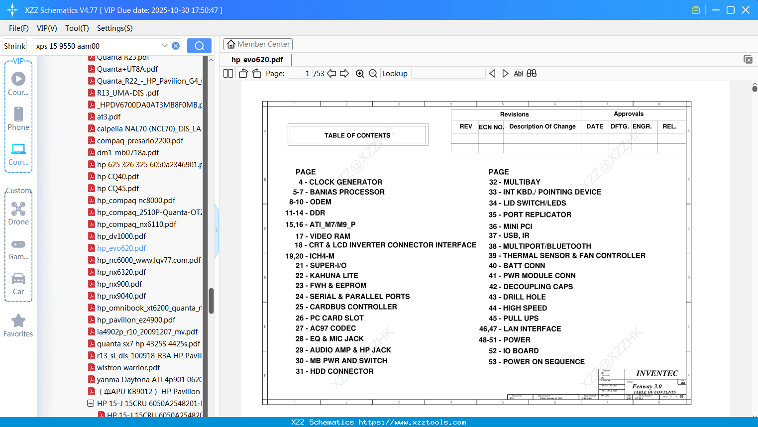 Laptop Hp_evo620