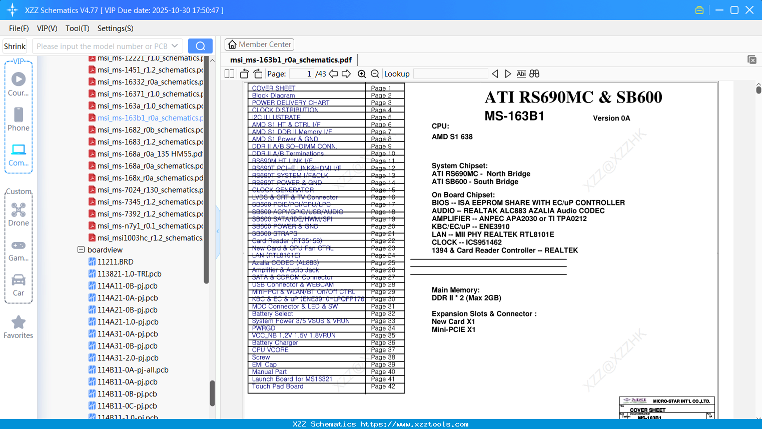 Laptop Msi_ms-163b1_r0a_schematics