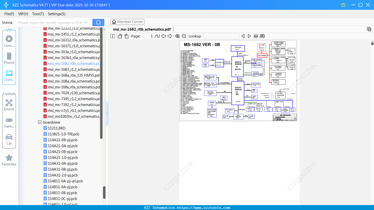 Laptop Msi_ms-1682_r0b_schematics