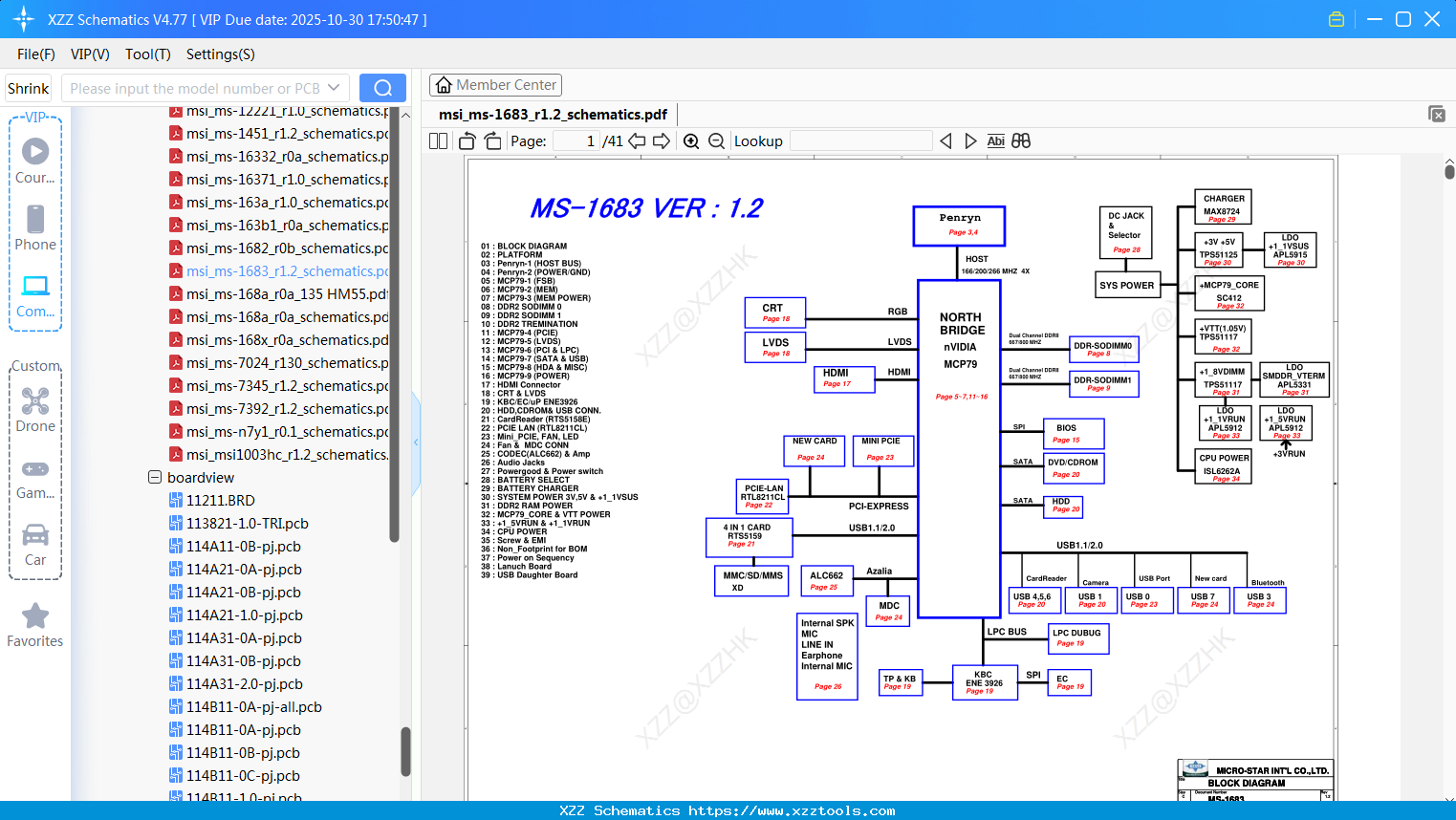 Laptop Msi_ms-1683_r1.2_schematics