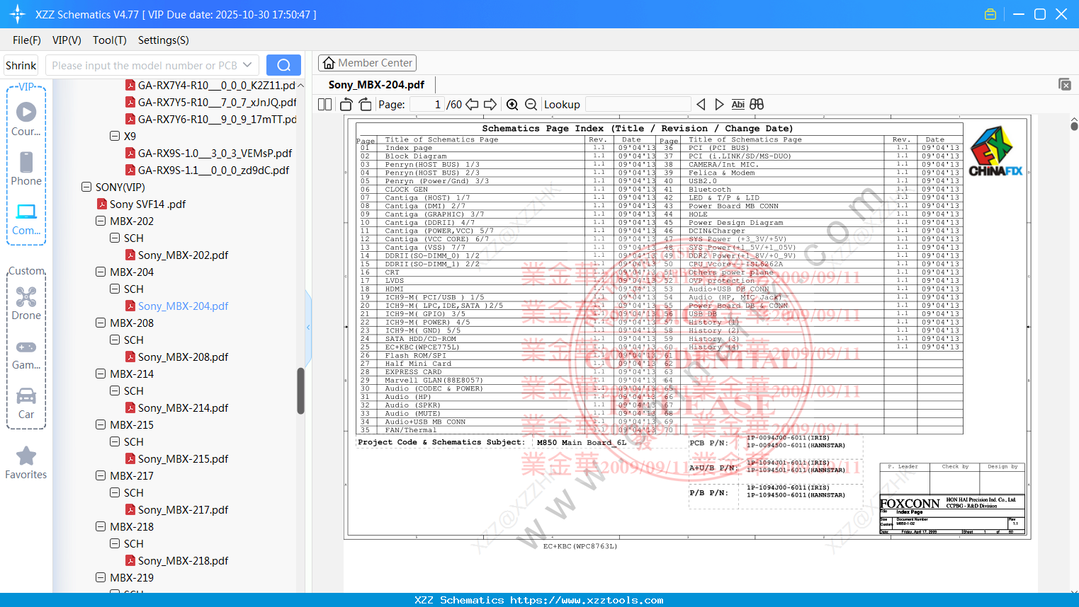 Laptop Sony_MBX-204
