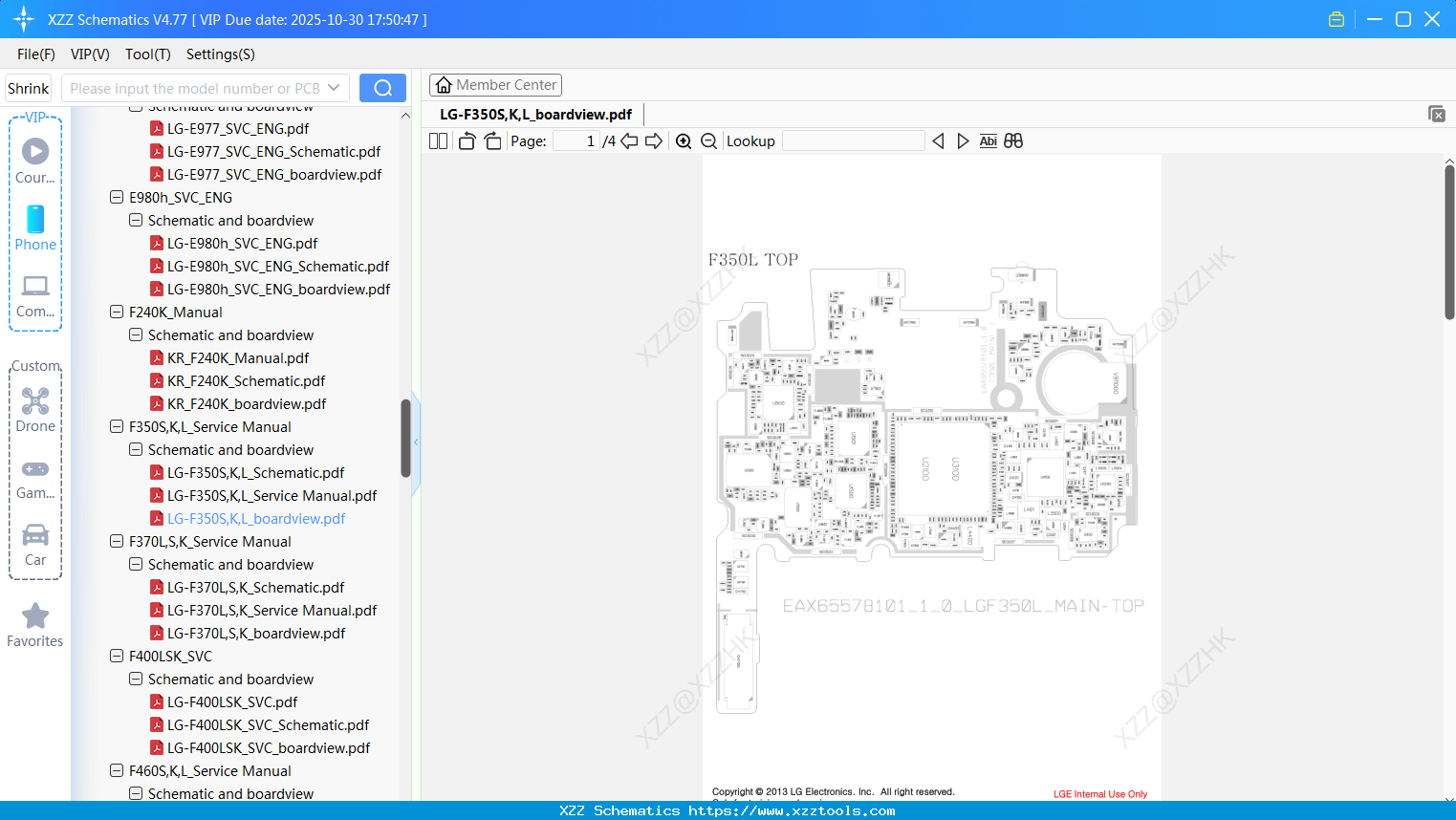 LG-F350S,K,L_boardview