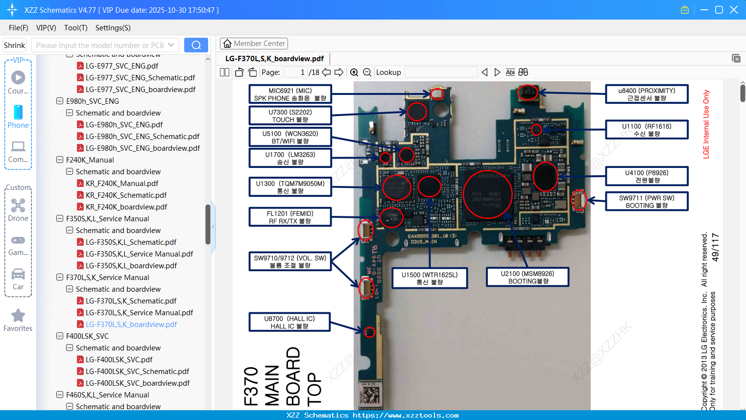 LG-F370L,S,K_boardview