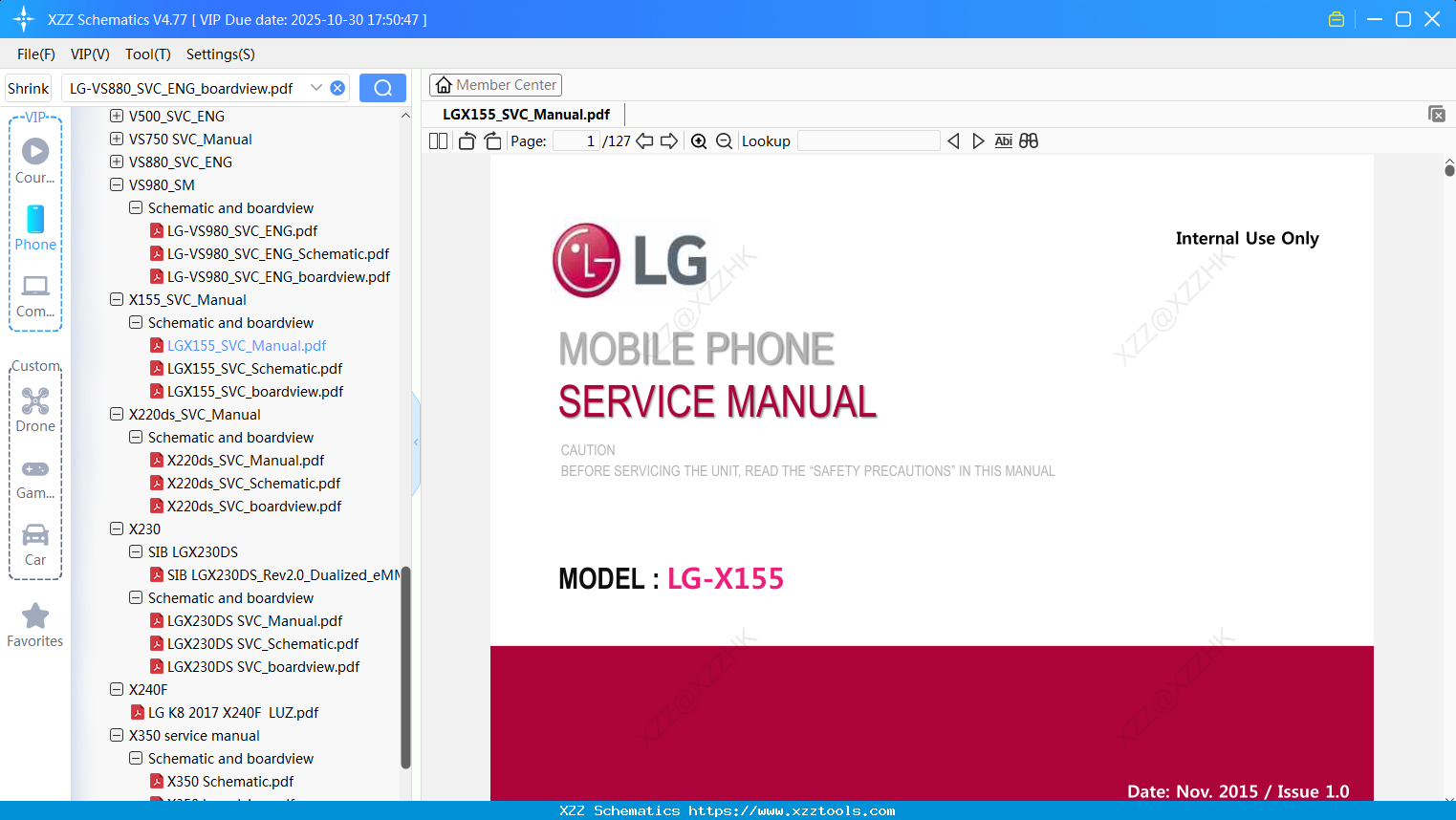 LGX155_SVC_Manual