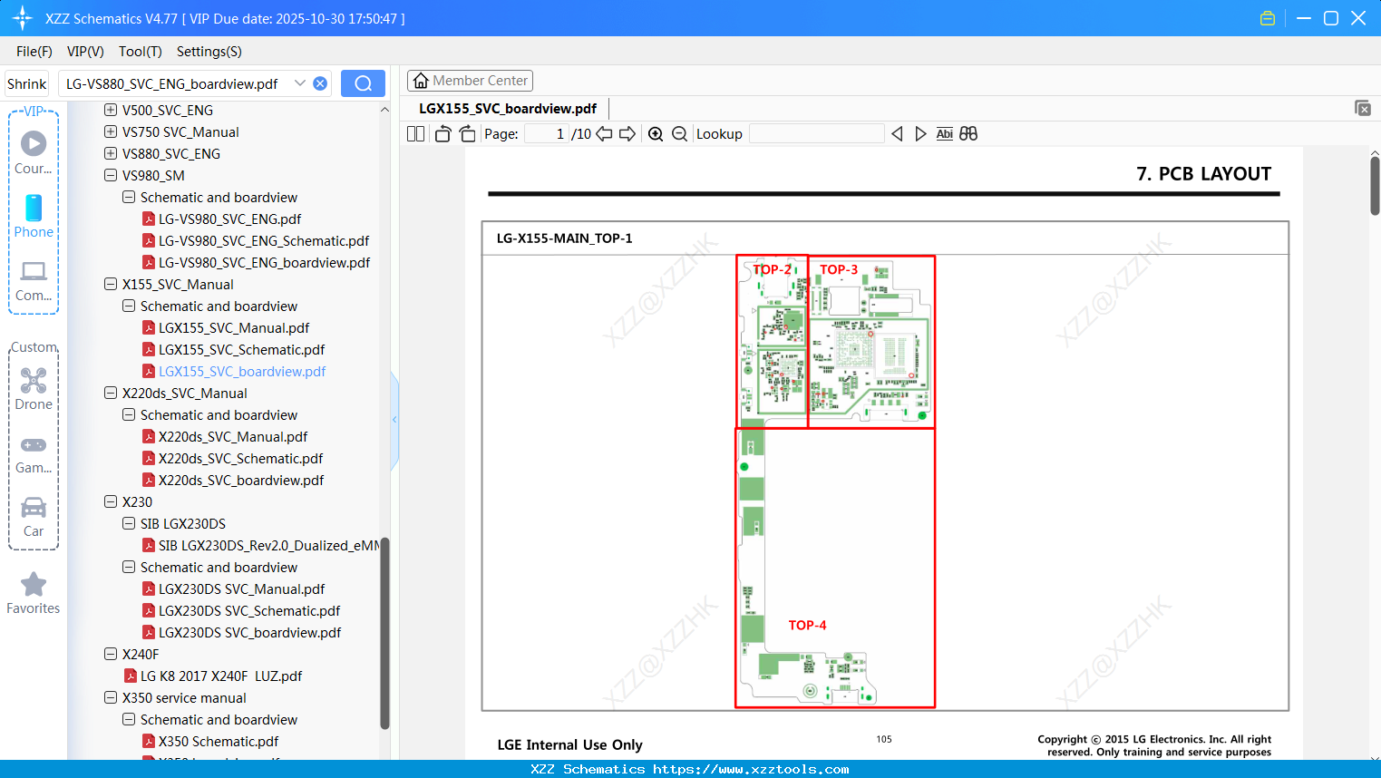 LGX155_SVC_boardview